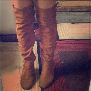 Zara over the knee boots